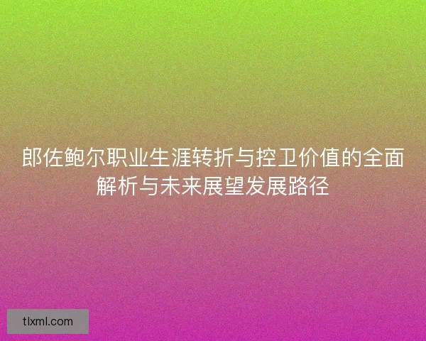 郎佐鲍尔职业生涯转折与控卫价值的全面解析与未来展望发展路径